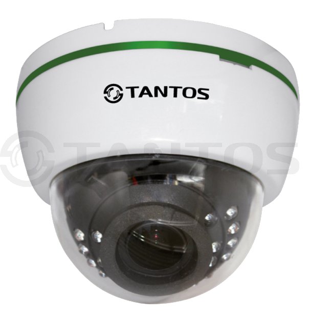 Tantos TSi - De25FPA (4) 2Mp IP Видеокамера купольная с ИК подсветкой